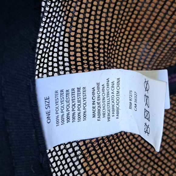 Fox Hat lightning bolt Riders Company black pink adjustable - Picture 6 of 6